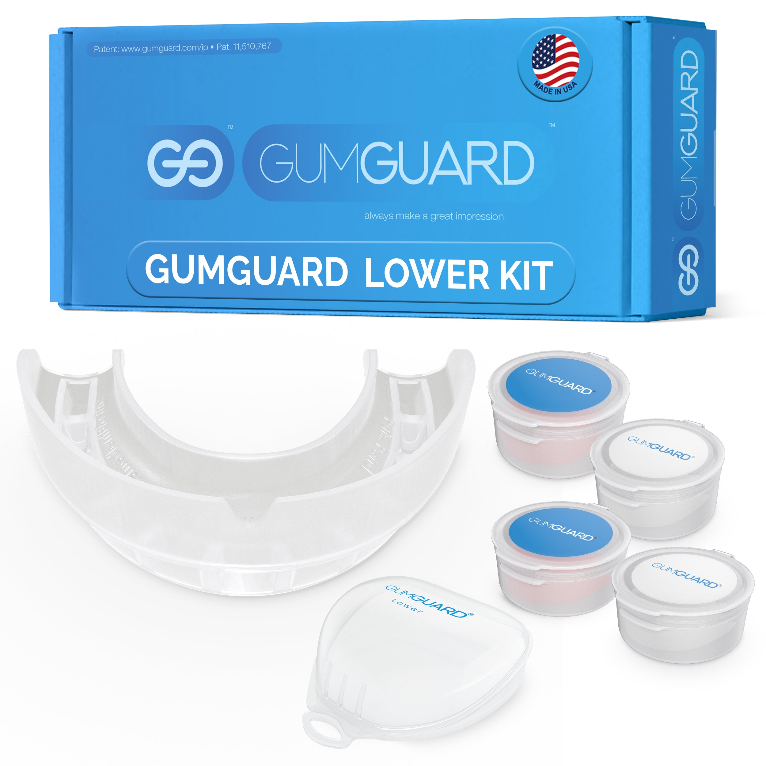 GumGuard® PM Lower | Clear